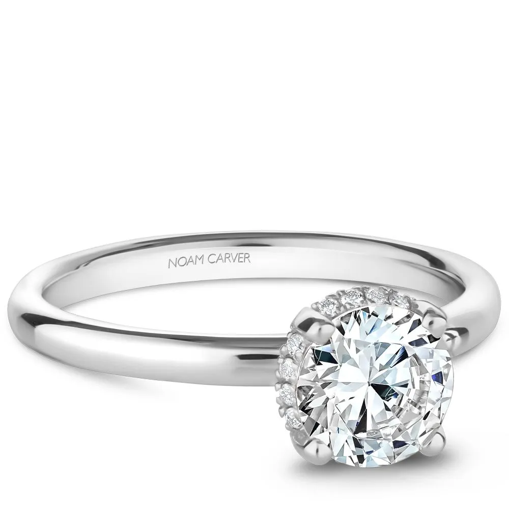 0.06ctw Round Engagement Ring