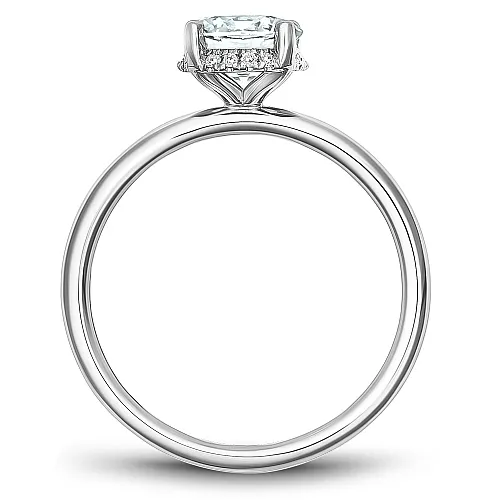 0.06ctw Round Engagement Ring