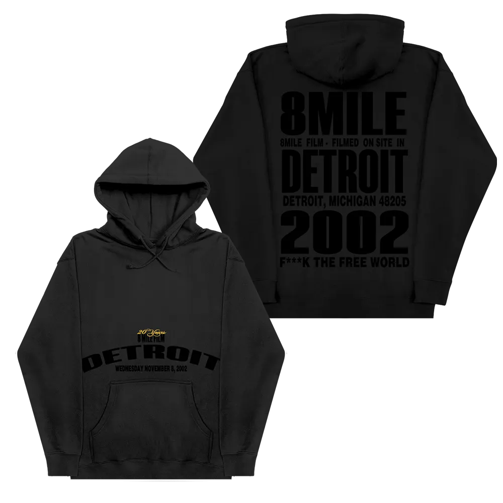 8 MILE DETROIT HOODIE