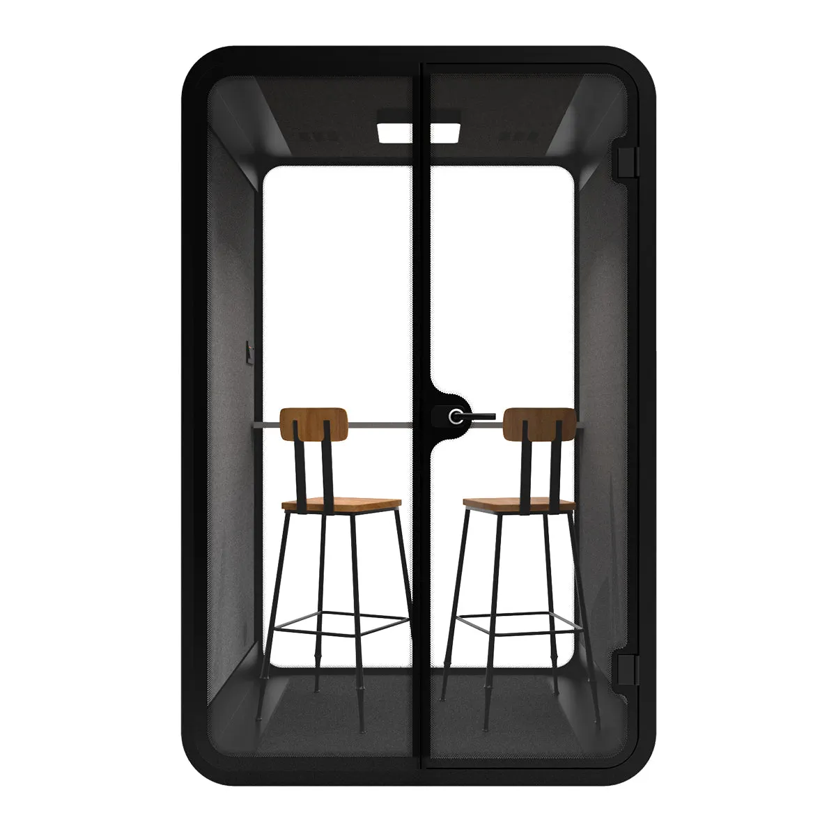 Acoustic Collaborative Pod with bar chair (2 pax)