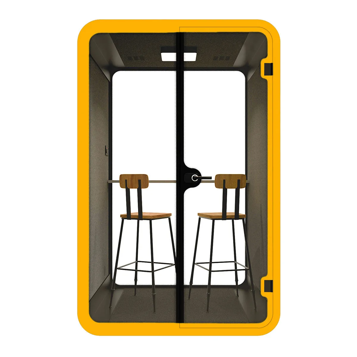 Acoustic Collaborative Pod with bar chair (2 pax)