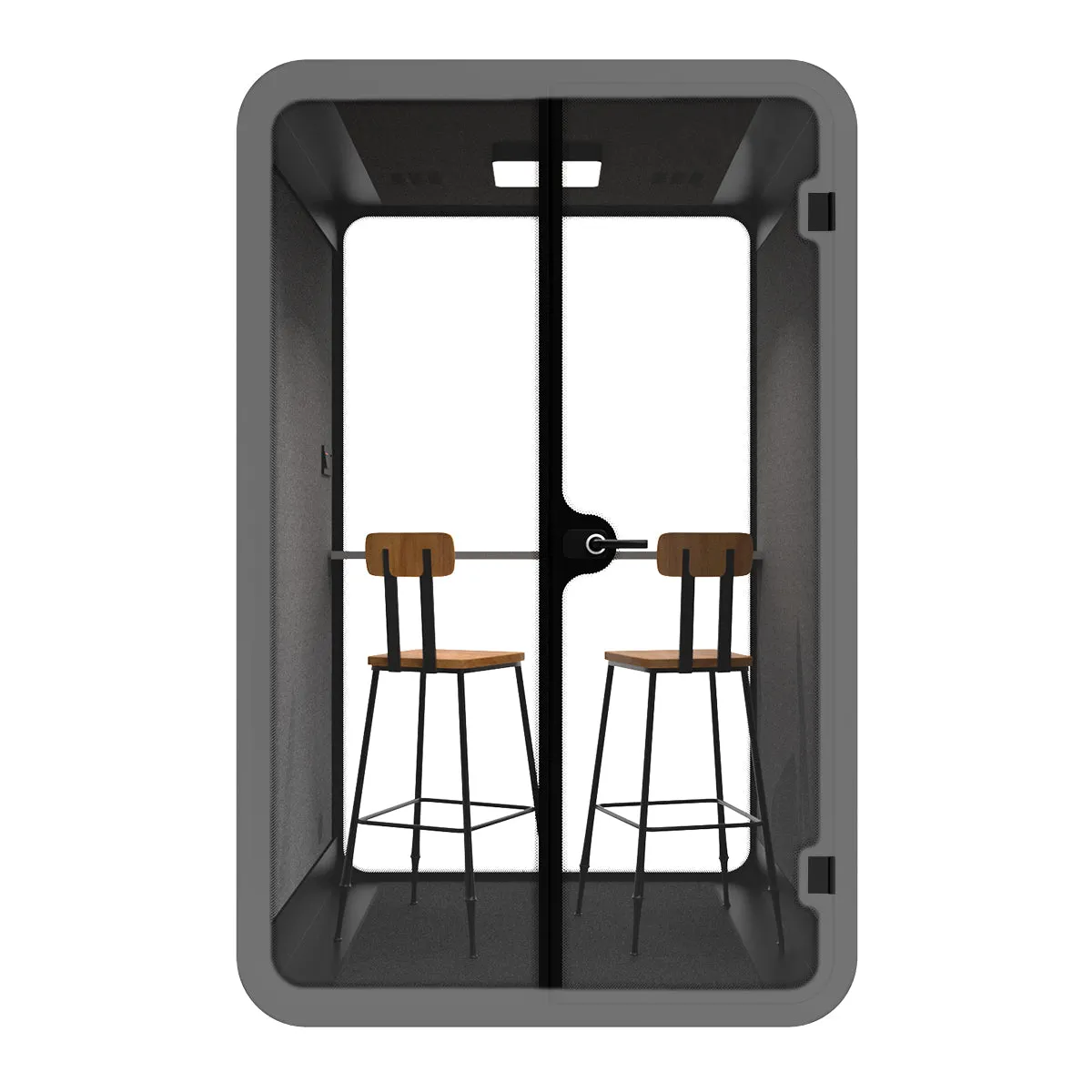 Acoustic Collaborative Pod with bar chair (2 pax)