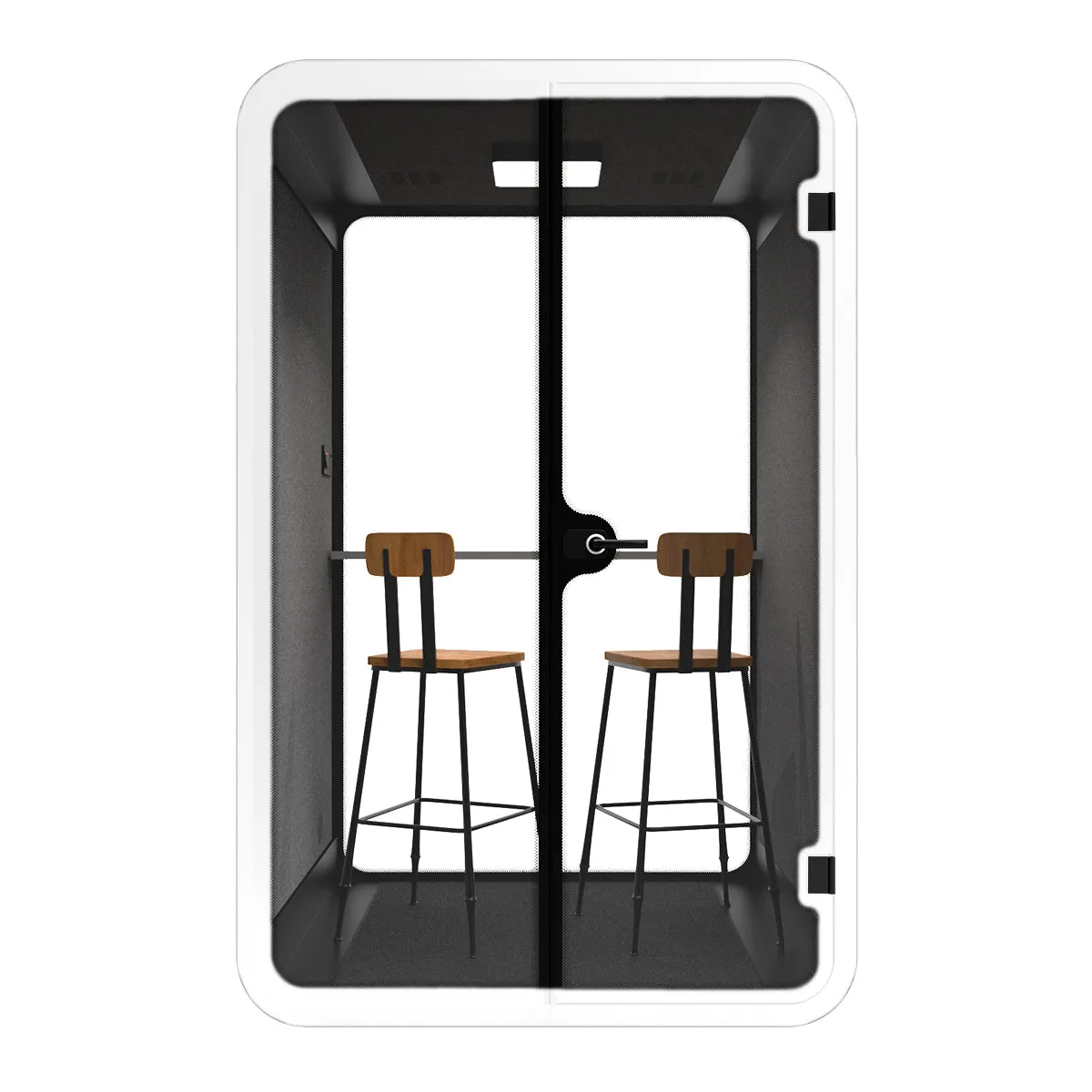 Acoustic Collaborative Pod with bar chair (2 pax)