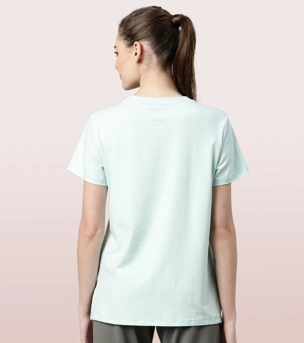 Active Cotton Tee | Short Sleeve Anti-Odour Cotton Tee With Graphic