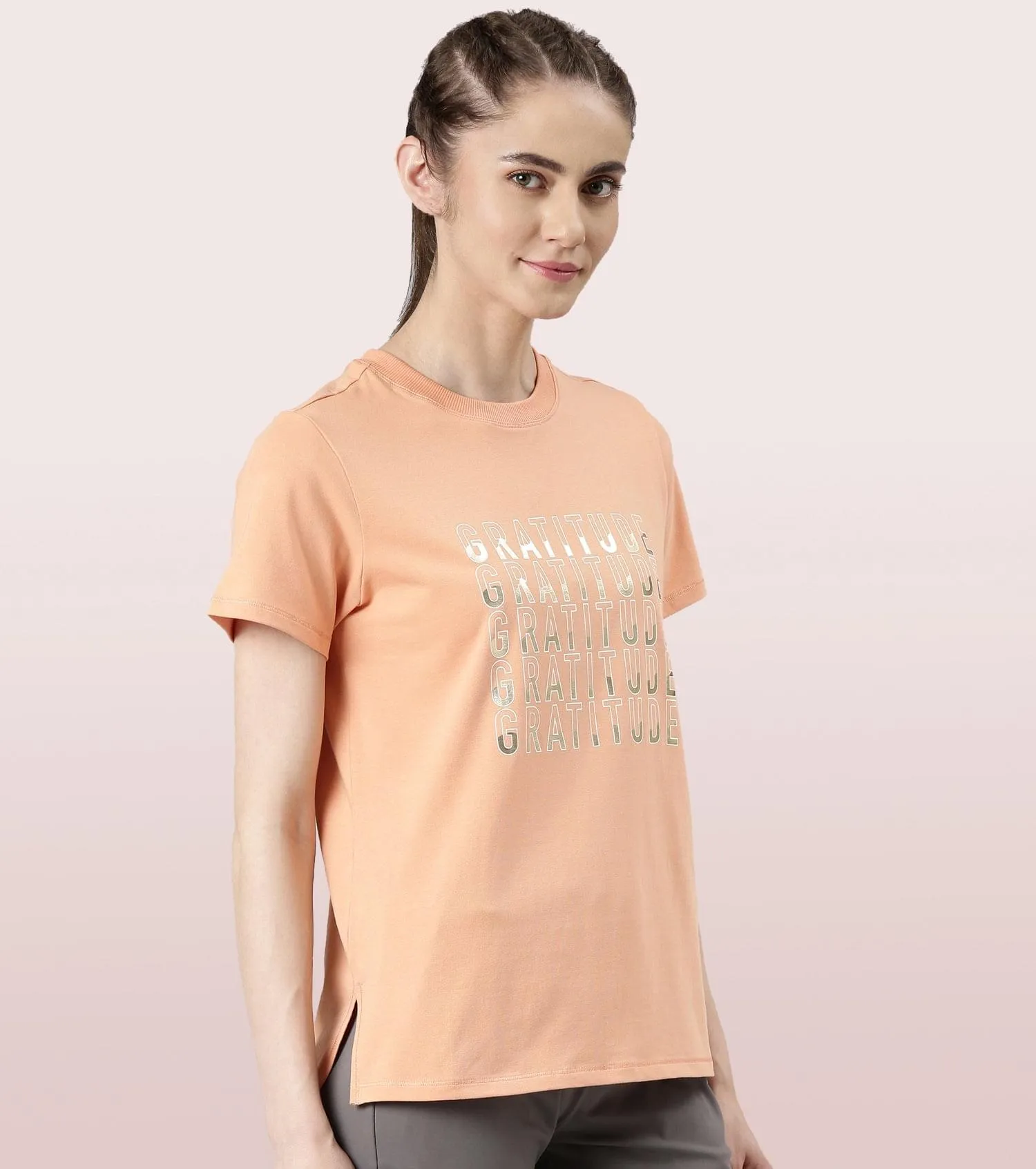 Active Cotton Tee | Short Sleeve Anti-Odour Cotton Tee With Graphic