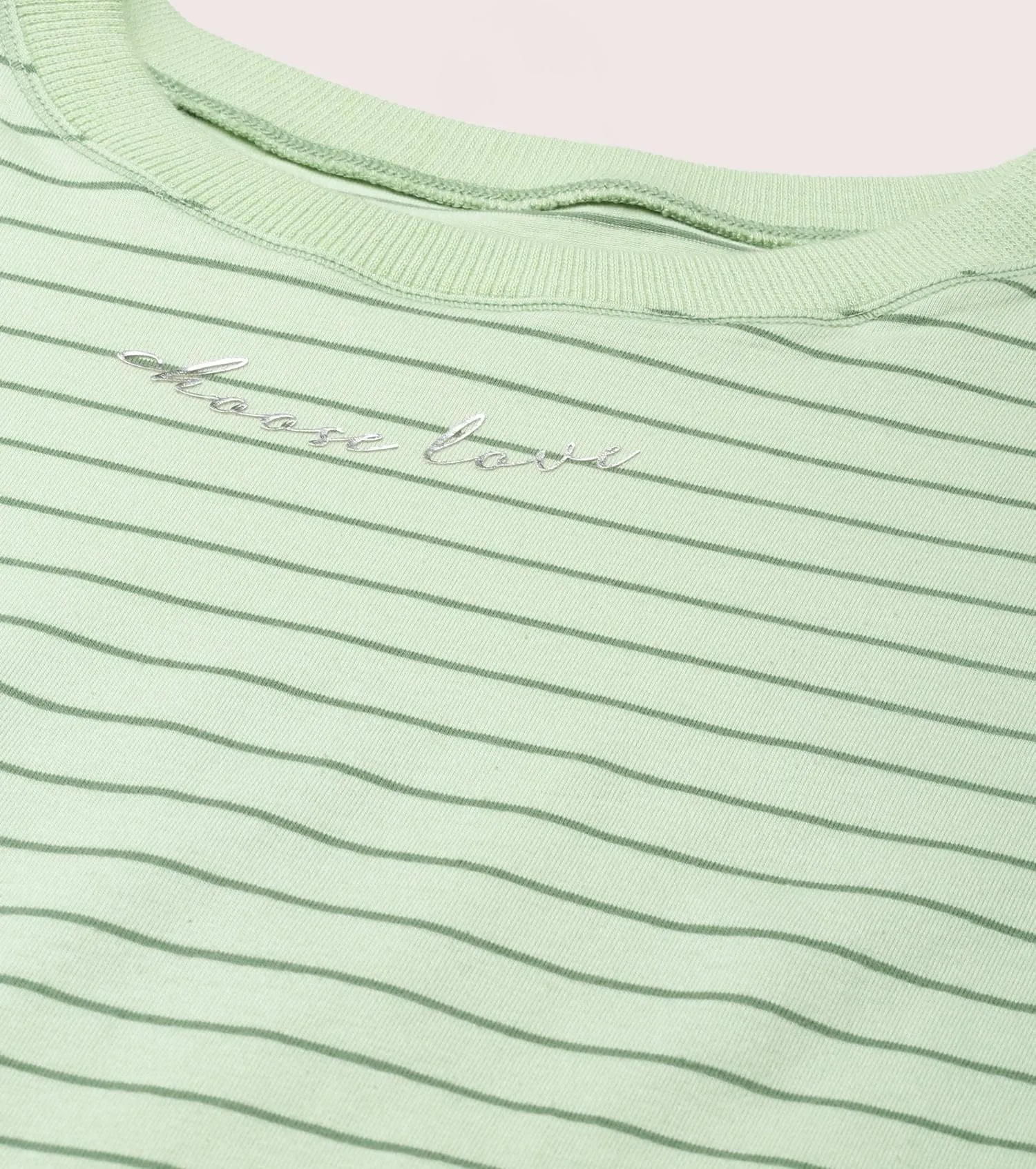 Active Cotton Tee -Stripes | Yarn Dyed Stripe Short Sleeve Anti-Odour Cotton Tee With Graphic