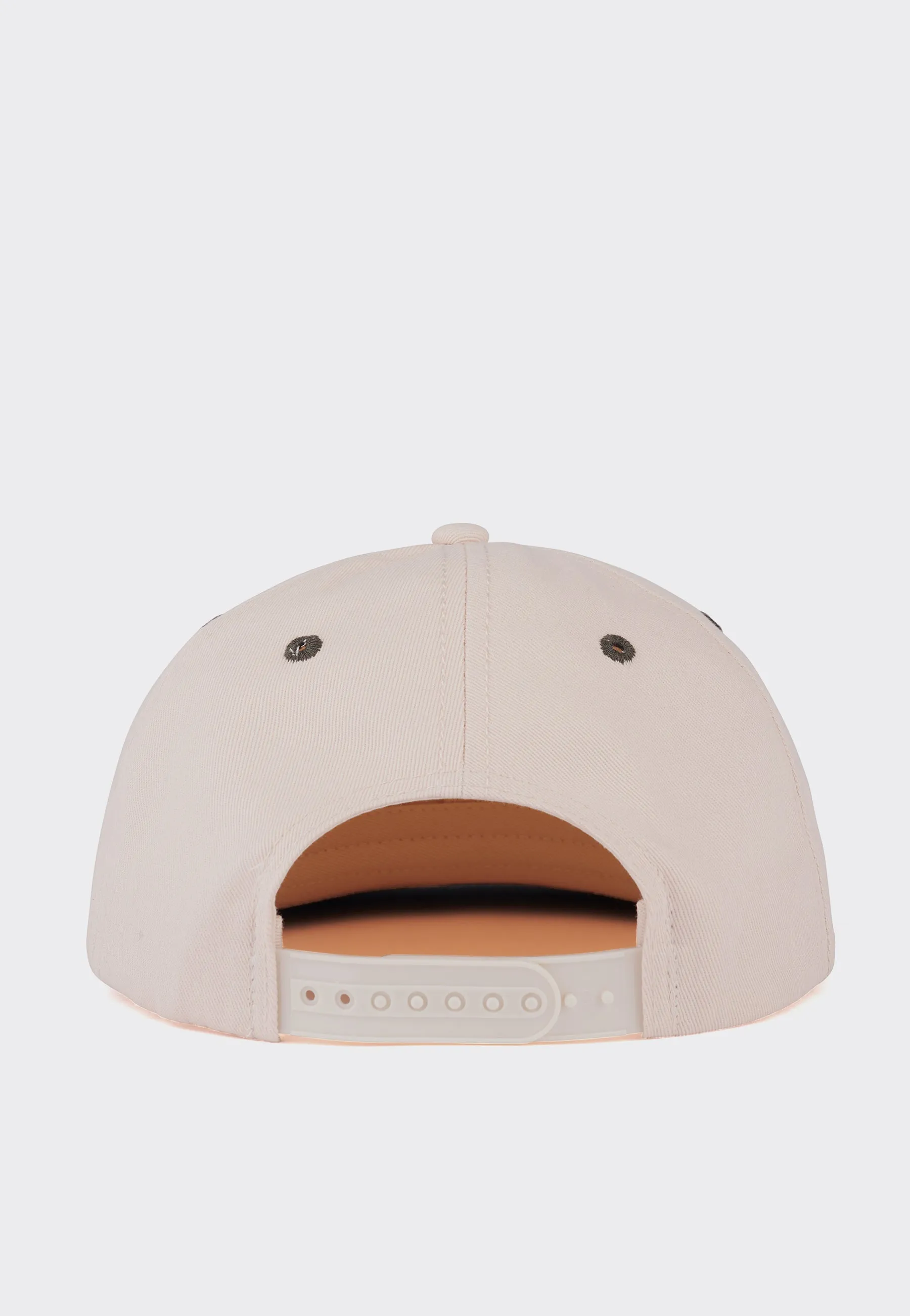 Afterlife 6 Panel Cap - Cream / Olive