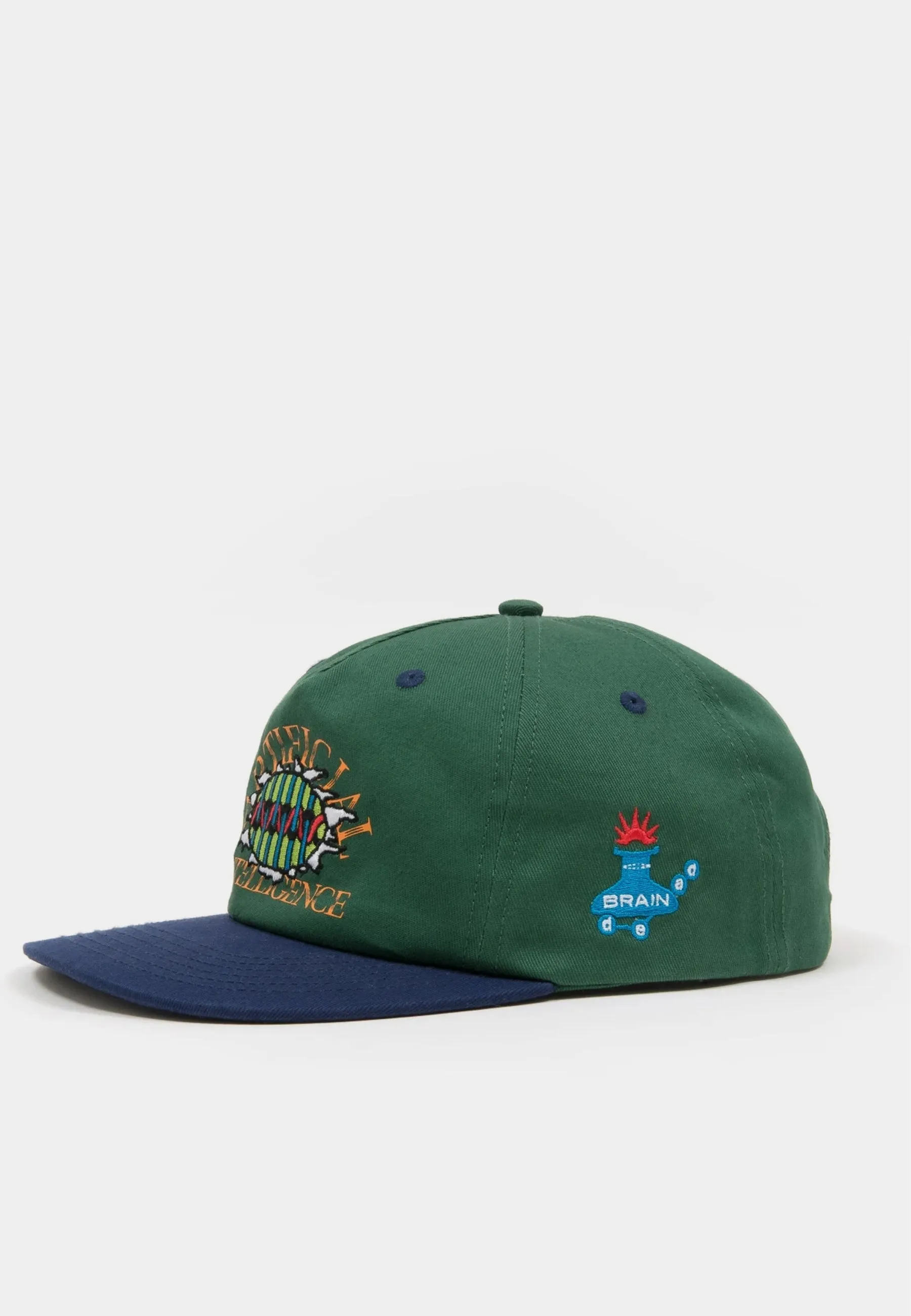 Artificial Intelligence Strapback Hat - forest green