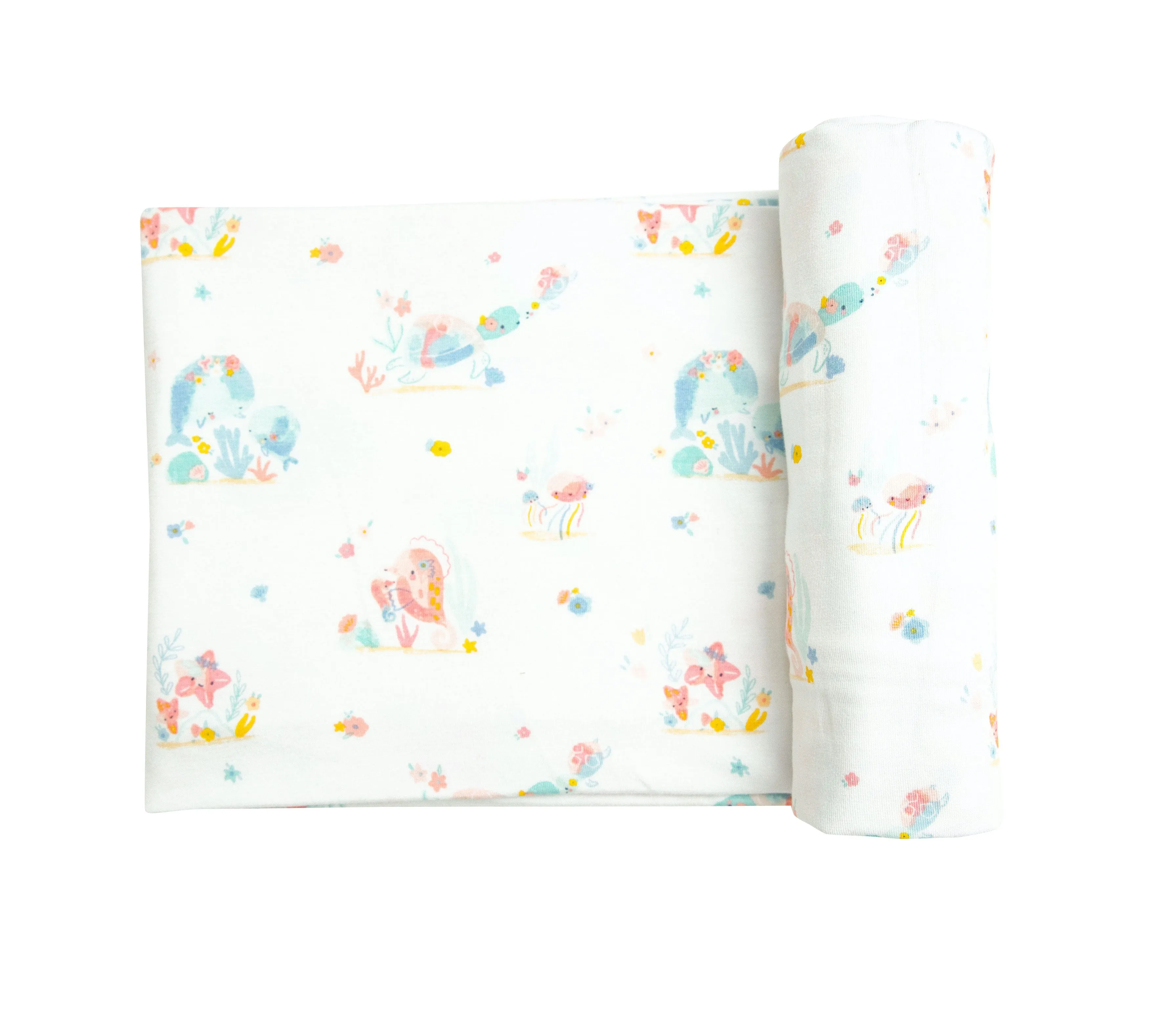 Bamboo Jersey Swaddle Blankets - Prints