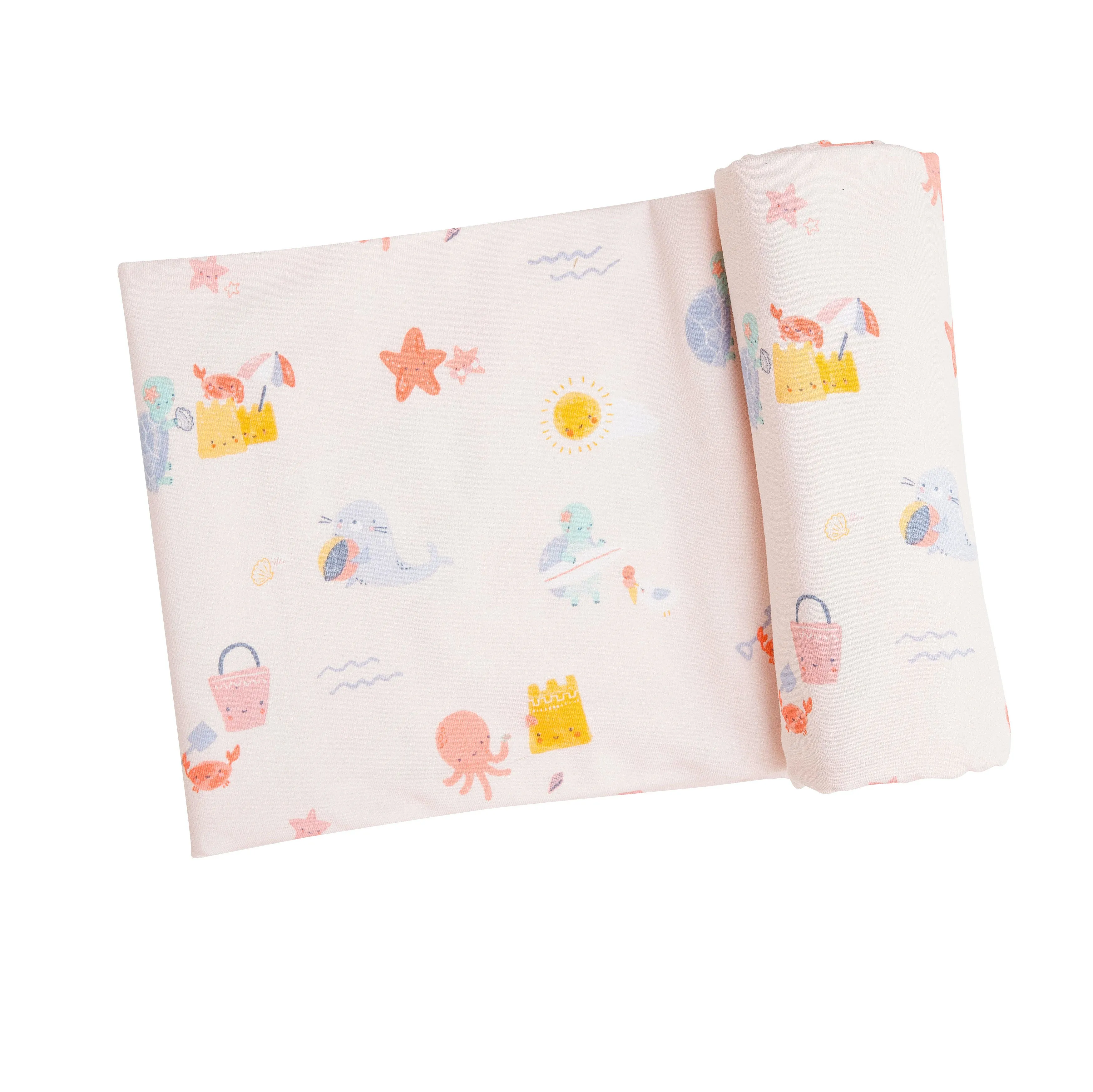 Bamboo Jersey Swaddle Blankets - Prints