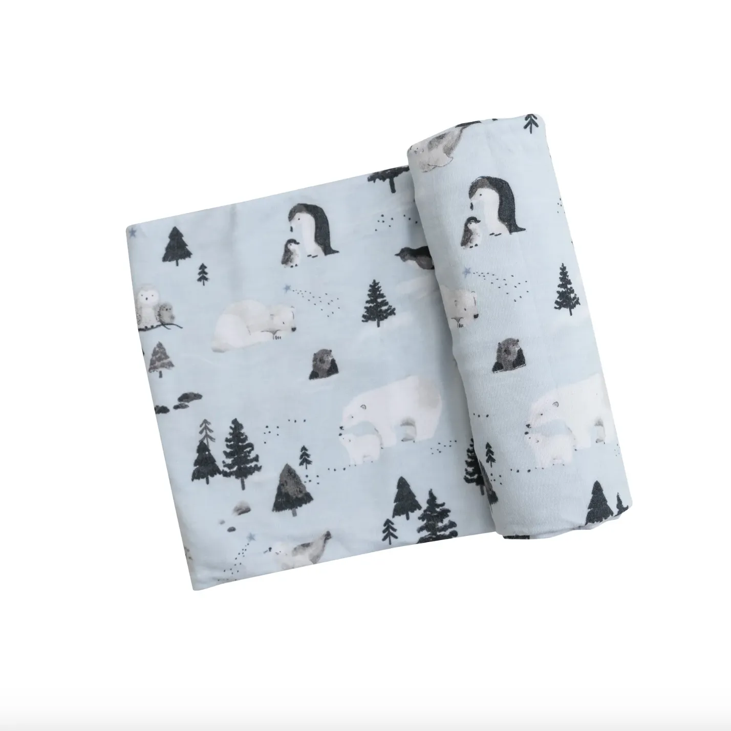 Bamboo Jersey Swaddle Blankets - Prints