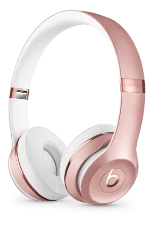 Beats Solo3 Wireless On-Ear Headphones - Rose Gold