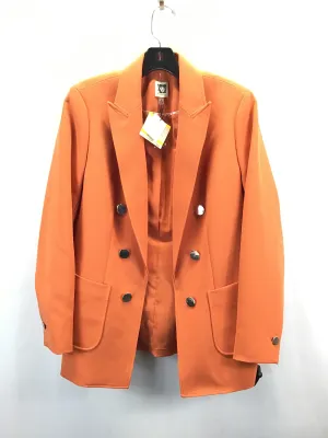 Blazer By Anne Klein In Orange, Size: M