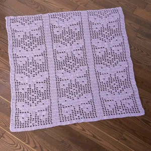 Butterfly Filet Blanket