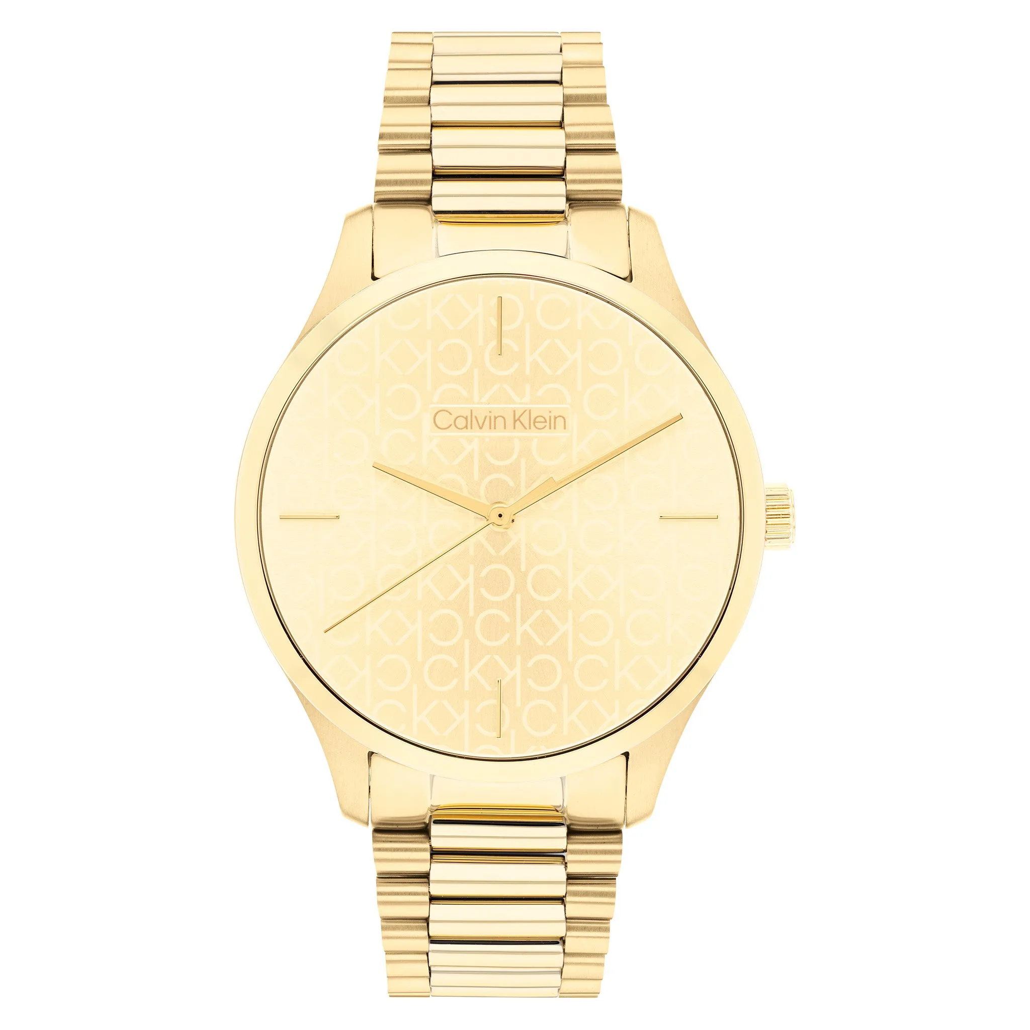 Calvin Klein Gold Steel Unisex Watch - 25200221