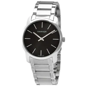 Calvin Klein K2G22143 City Extension Quartz Black Dial Unisex Watch