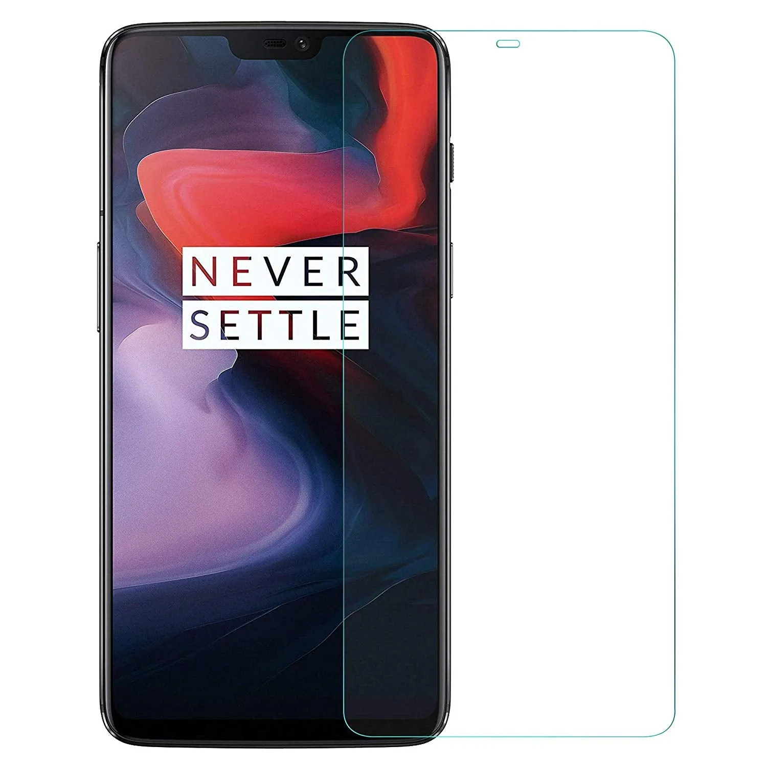 Crystal Clear OnePlus 6 Tempered Glass