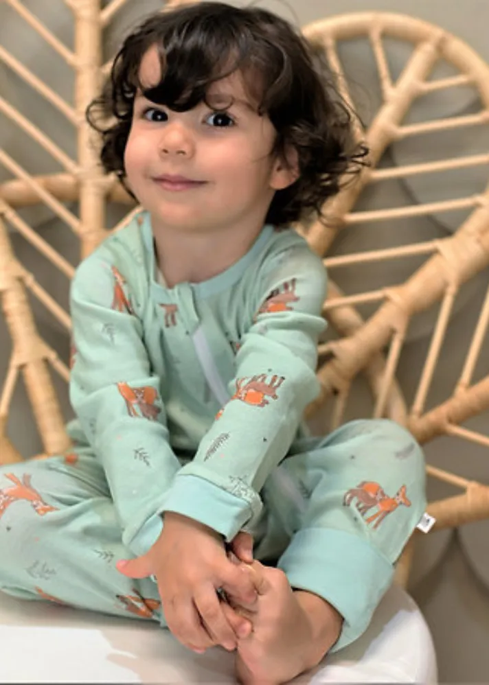 Dasher Zipup Organic Sleepsuit