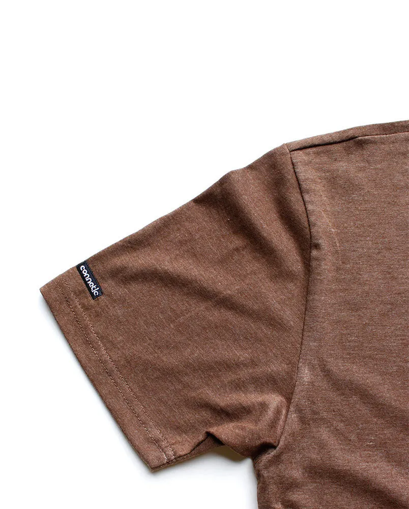 Deck Logo Premium Tee - Coco Brown