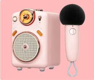 Divoom Fairy-OK Retro Mini Karaoke Speaker