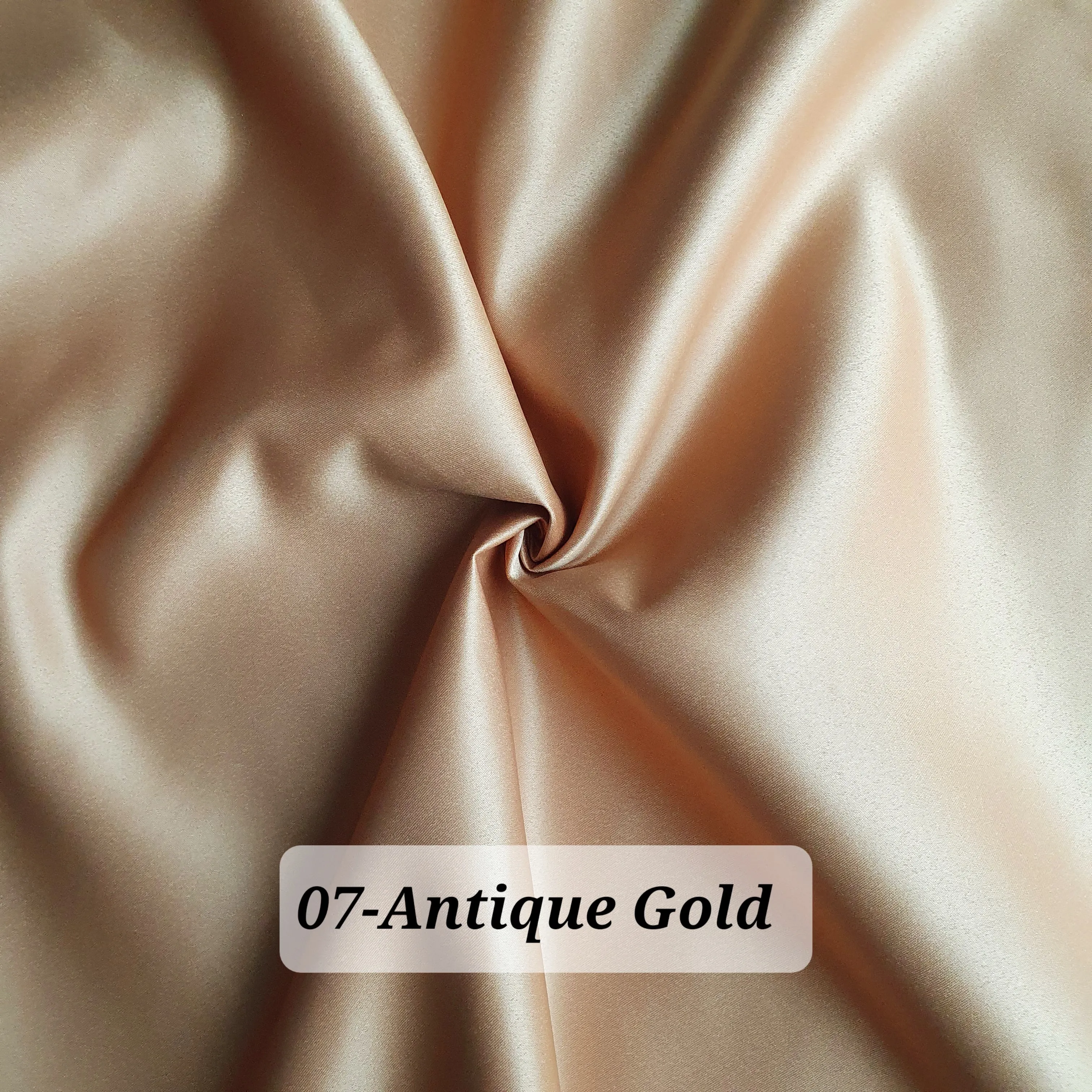 Dull Duchess Satin Fabric Premium Quality Smooth Dress Material 60", Bridal Satins