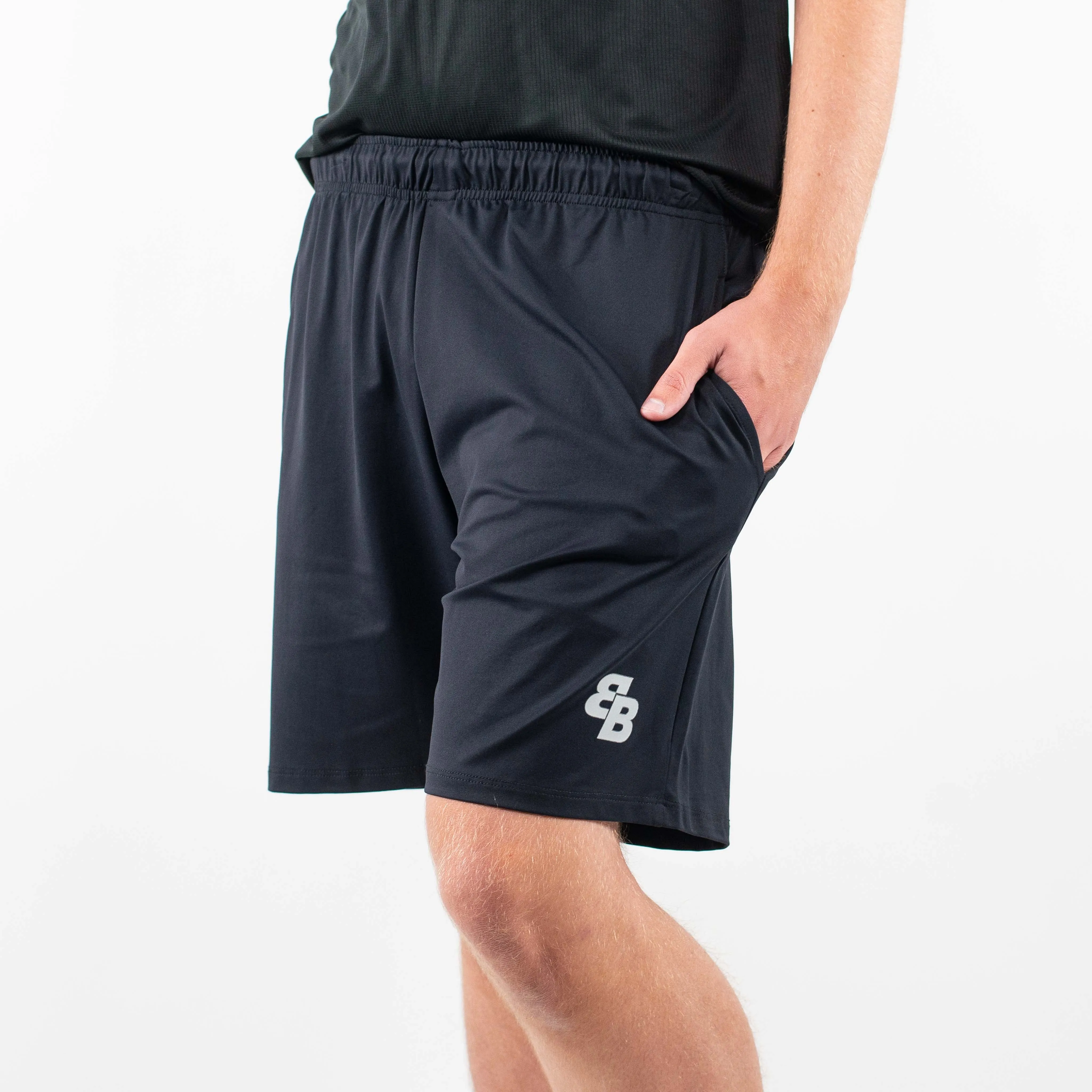 Elastic Shorts Black