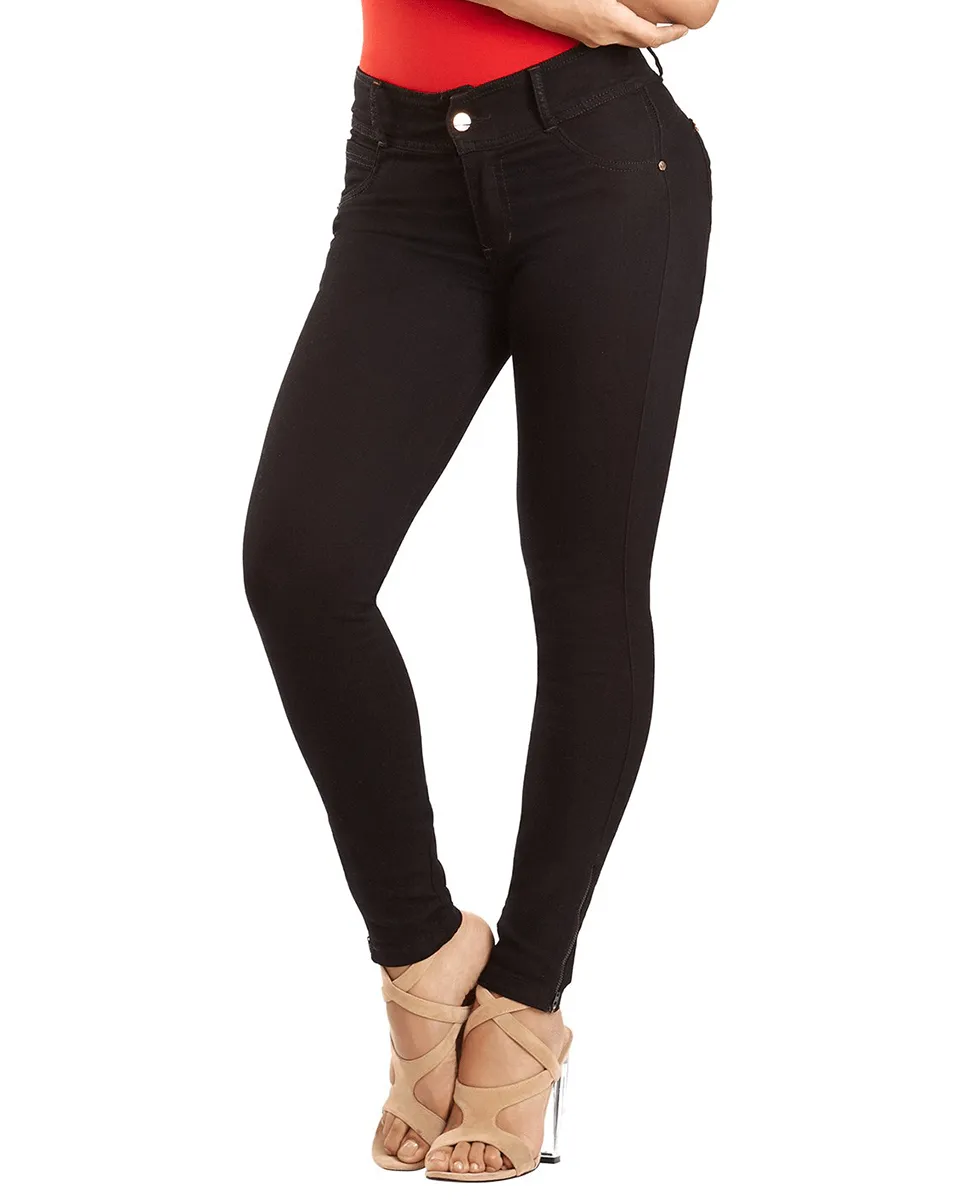 Final Sale Clearance Laty Rose Butt Lifting Jeans Wide Waistband