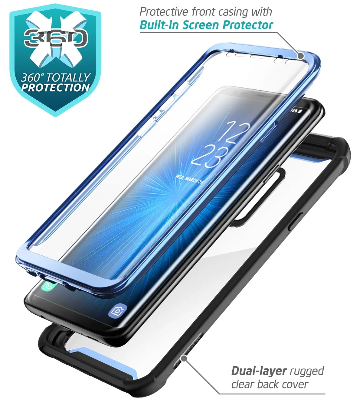 Galaxy S9 Ares Case - Blue