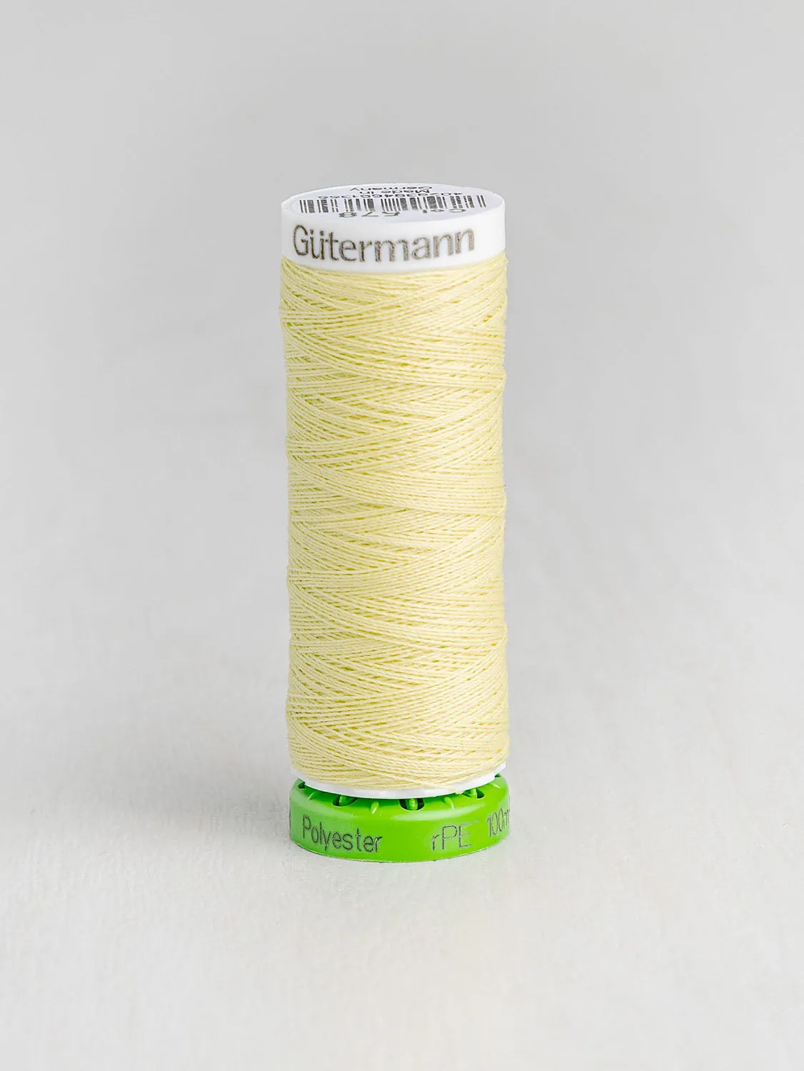 Gütermann All Purpose rPET Recycled Thread - Buttercup 578