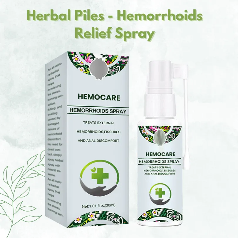 Herbal Piles - Hemorrhoids Relief Spray ( Buy 1 Get 1 )