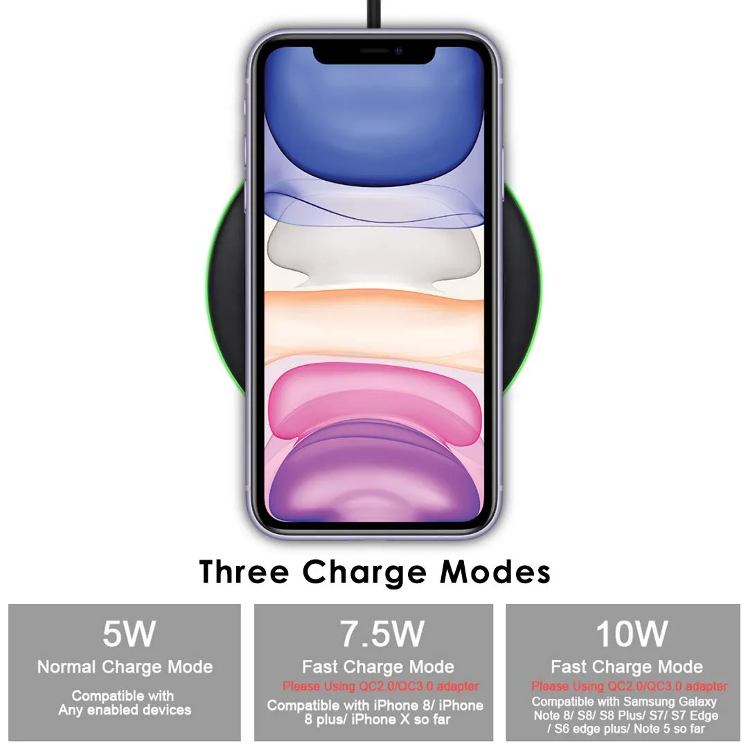 KAPAVER  KP500 Type C Fast Wireless Charger Pad