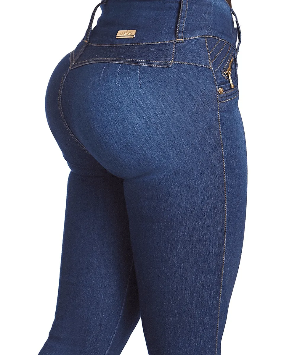 Laty Rose High Waist Butt Lifting Jeans