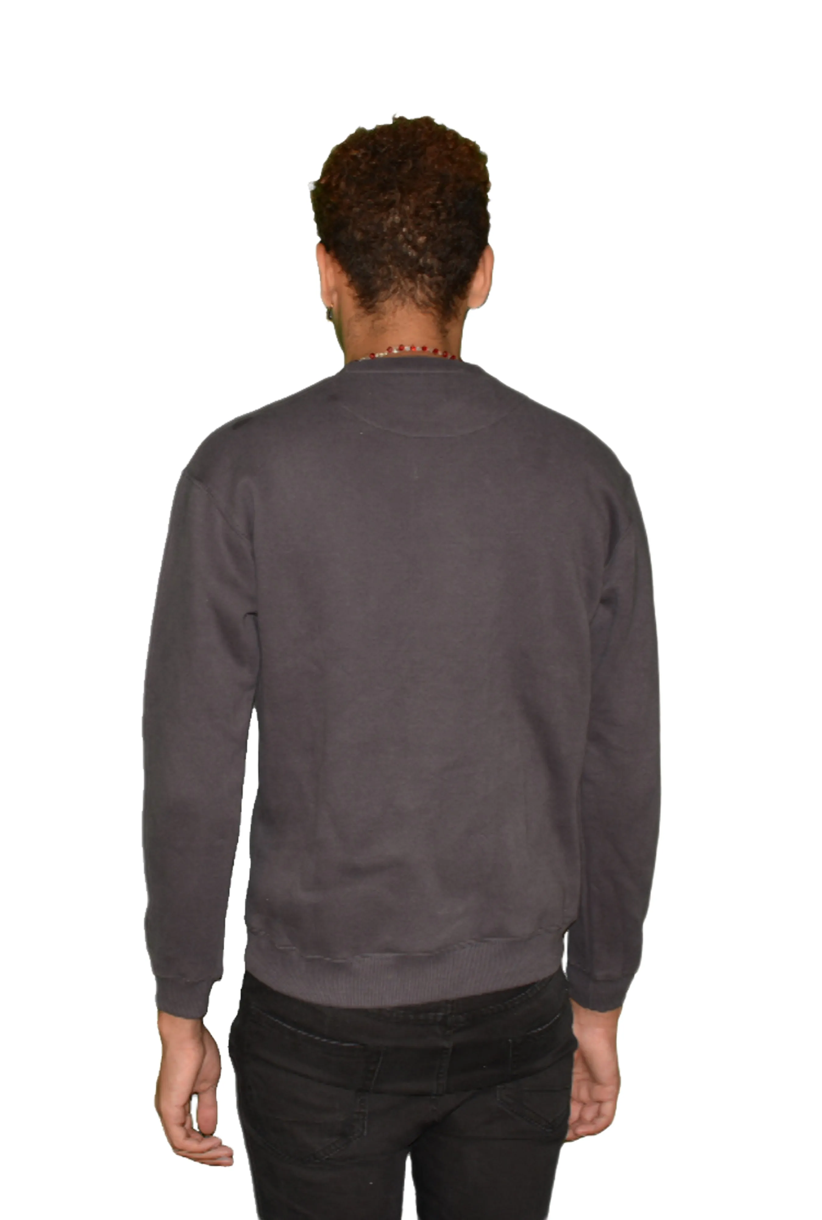 Mens O.G. Symbol Dark Grey Sweat Jumper