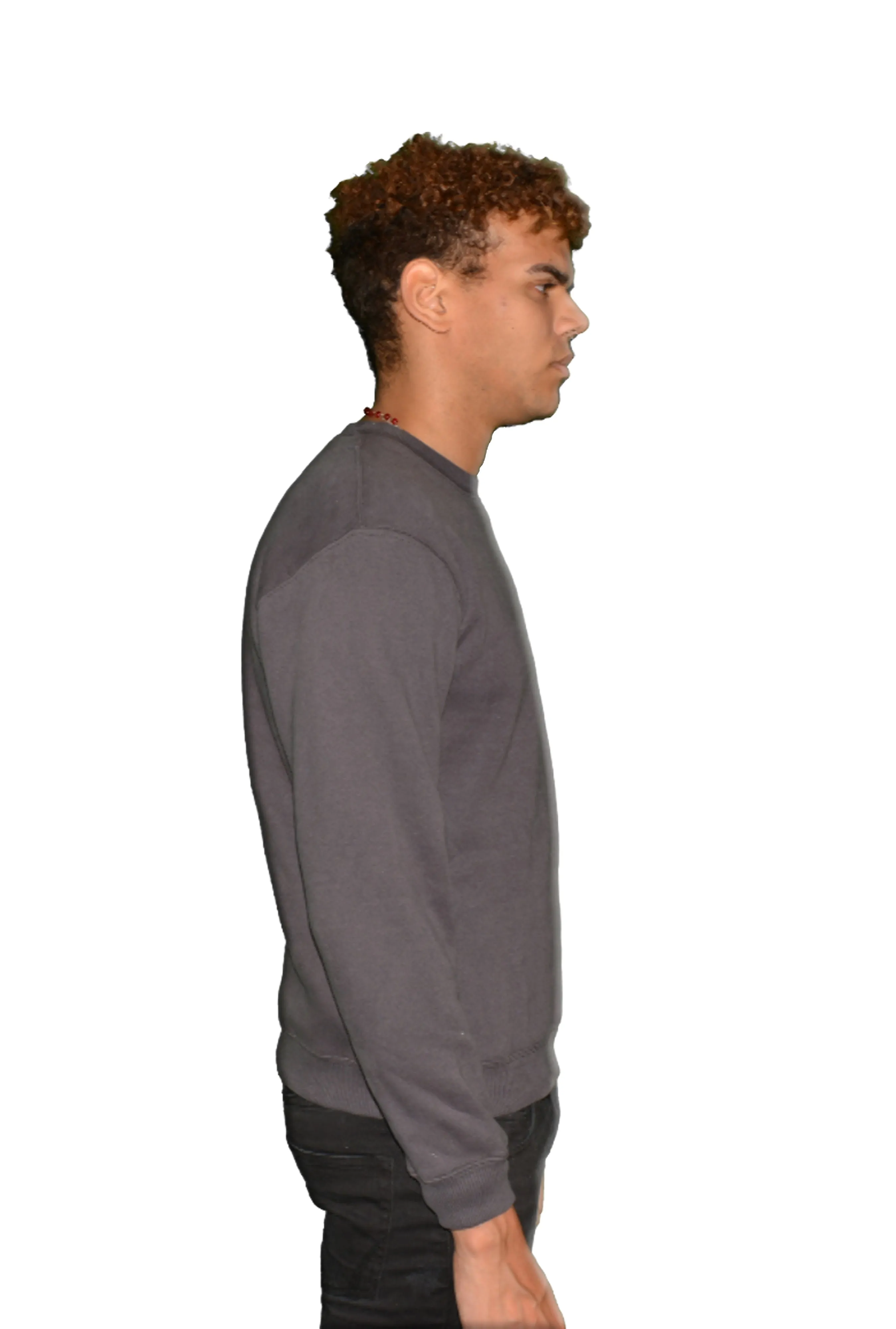 Mens O.G. Symbol Dark Grey Sweat Jumper