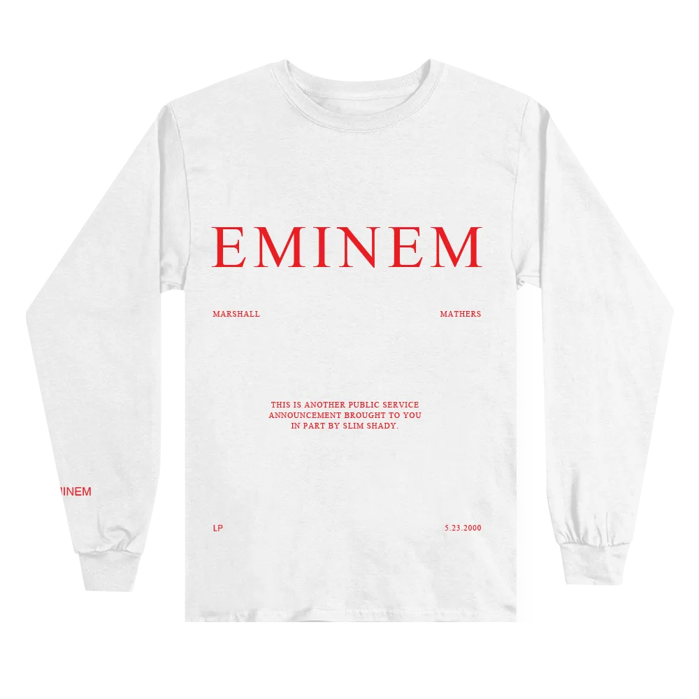 MMLP PSA LONGSLEEVE (WHITE)