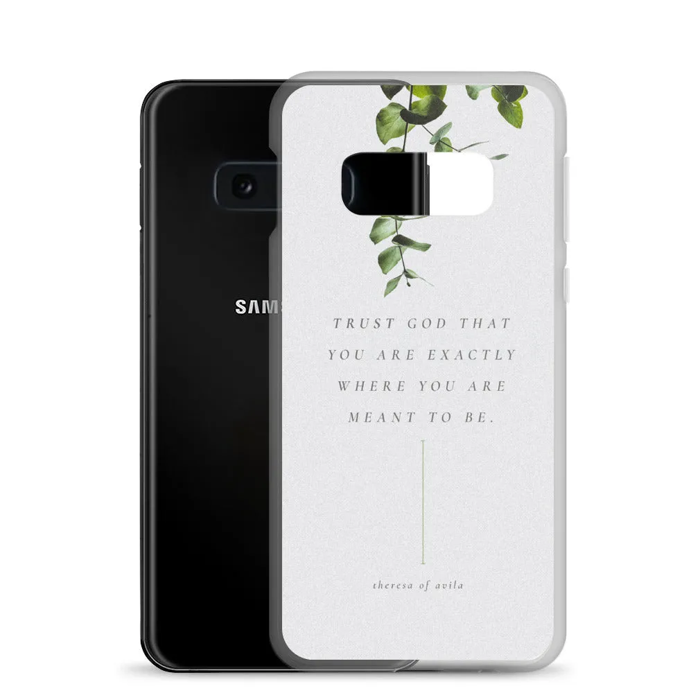 "Teresa of Avila - Trust God" - Samsung Case