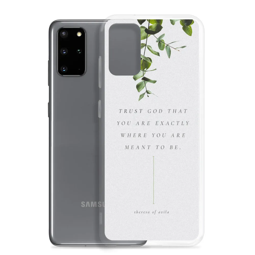 "Teresa of Avila - Trust God" - Samsung Case