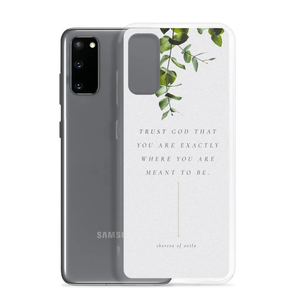 "Teresa of Avila - Trust God" - Samsung Case