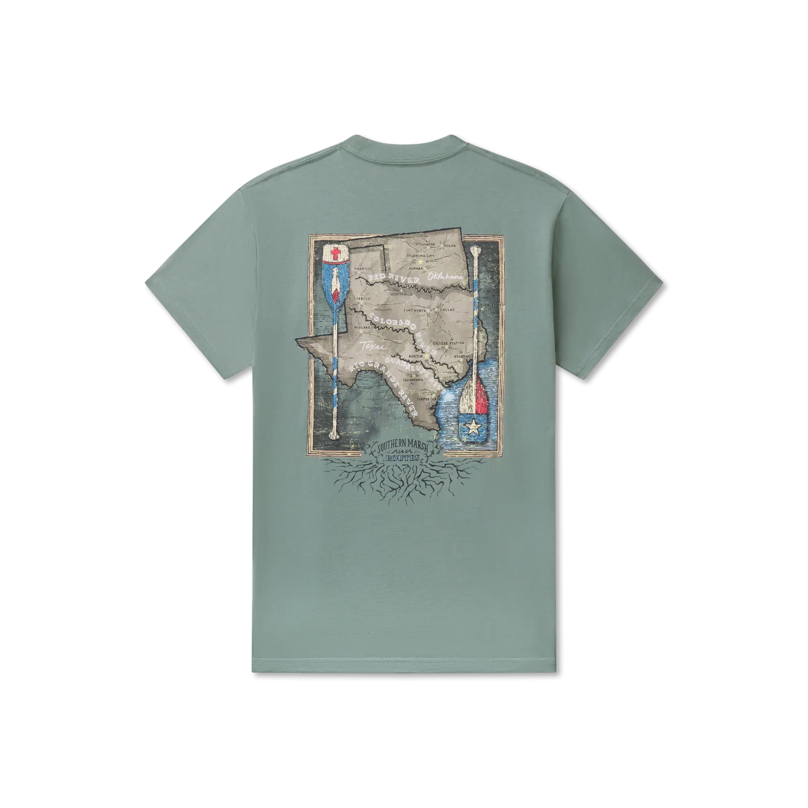 River Route Collection Tee - Texas & Oklahoma