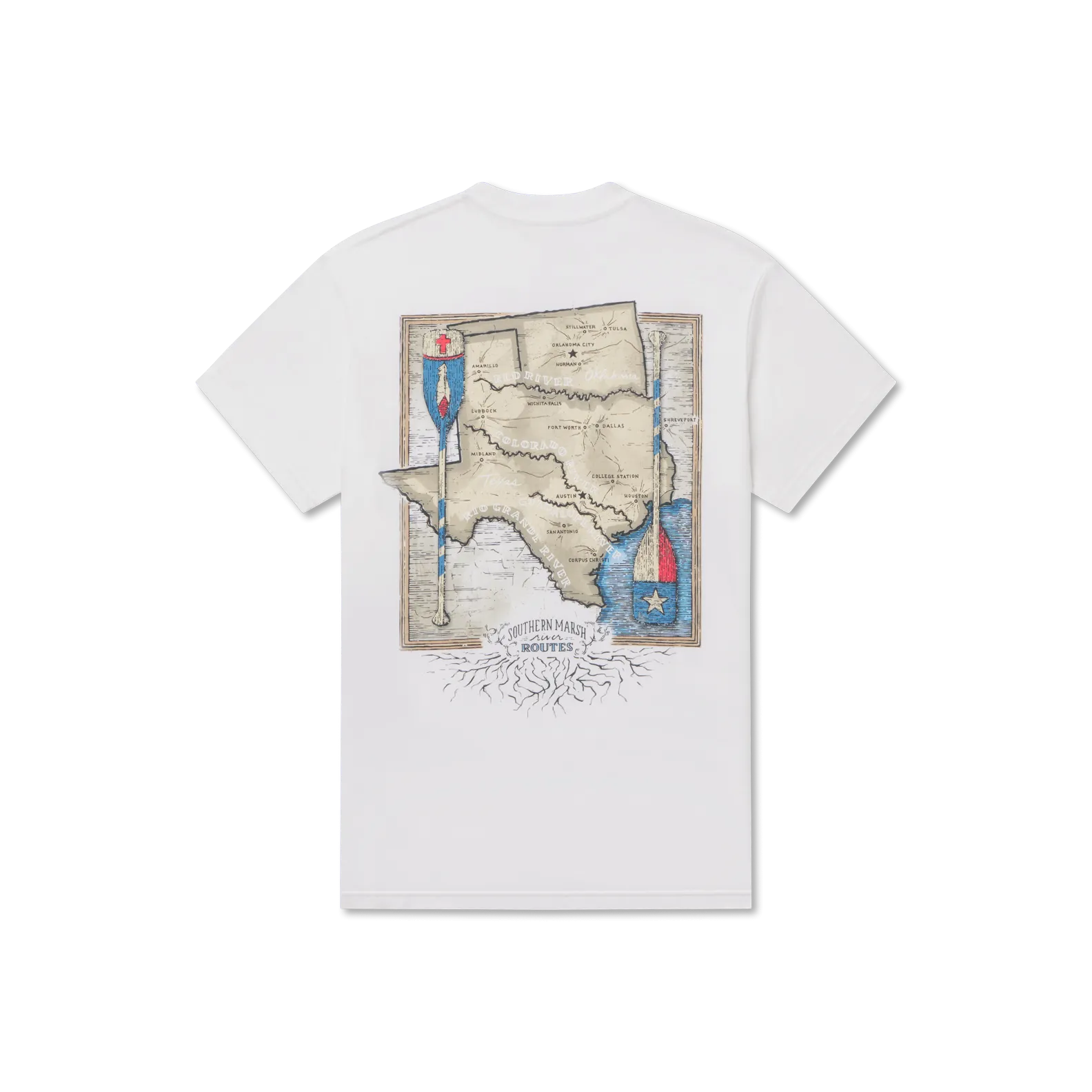 River Route Collection Tee - Texas & Oklahoma