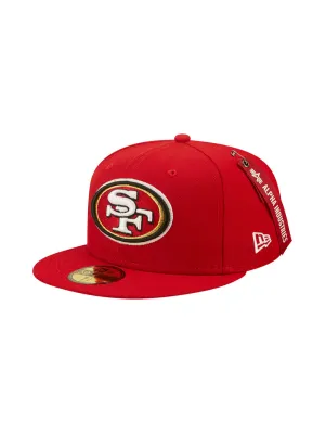 SAN FRANCISCO 49ERS X ALPHA X NEW ERA 59FIFTY FITTED CAP