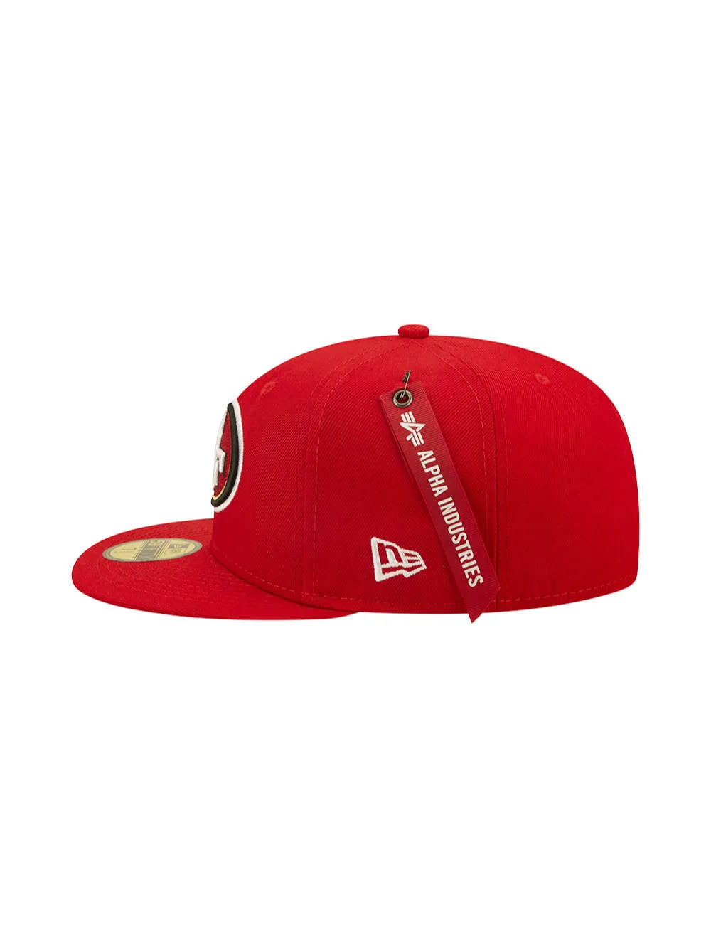 SAN FRANCISCO 49ERS X ALPHA X NEW ERA 59FIFTY FITTED CAP