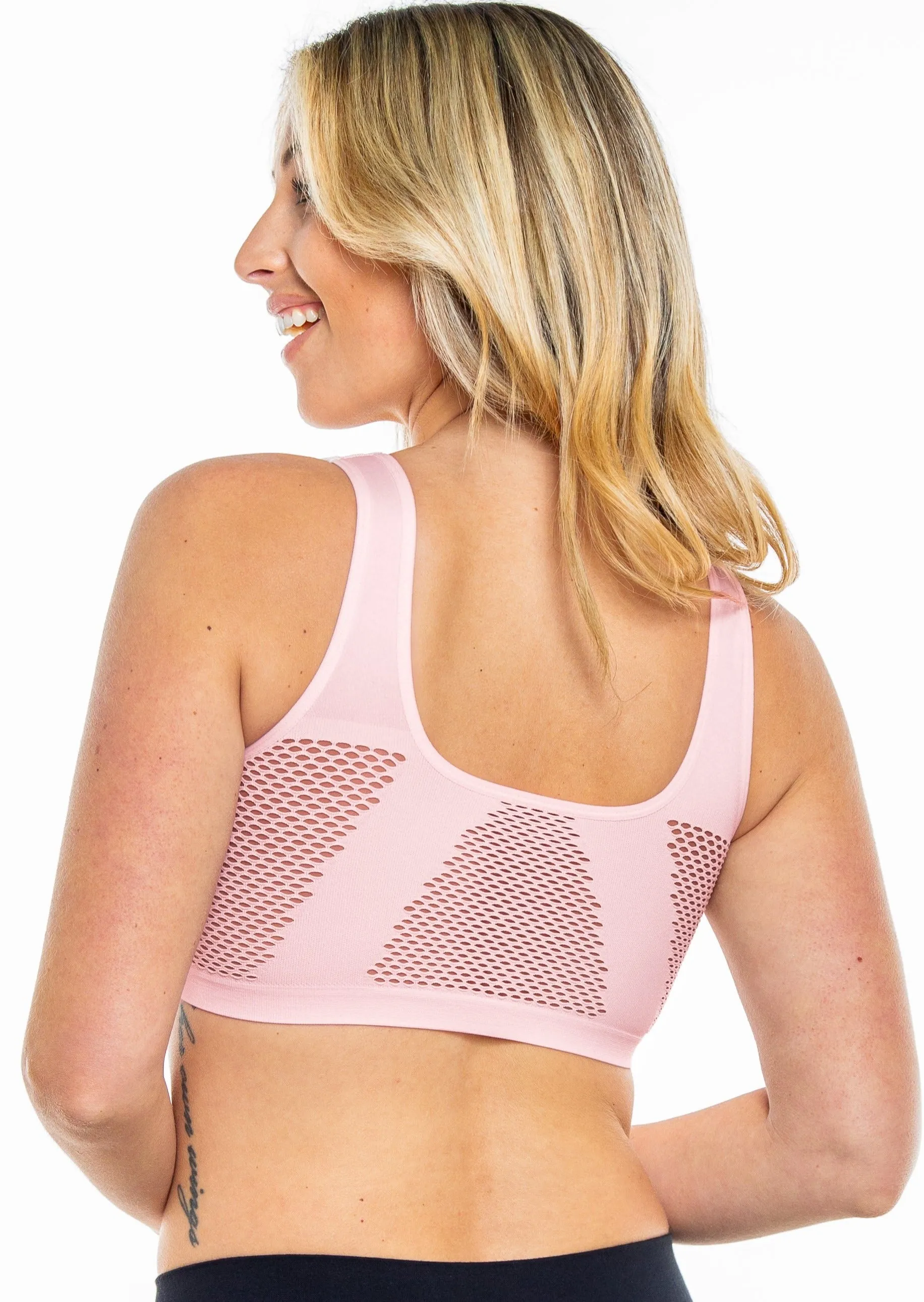 Seamless Crochet Detail Ahh Bra®