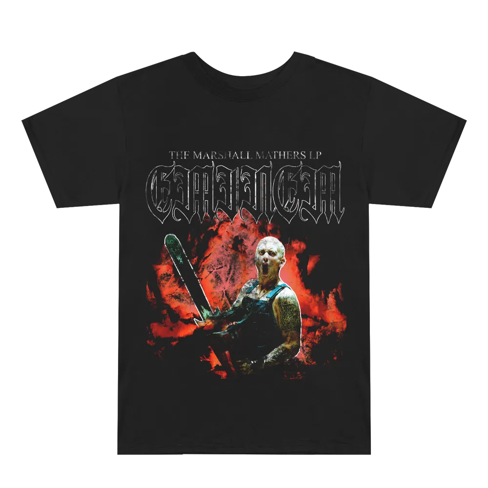 SHADY CHAINSAW T-SHIRT (BLACK)