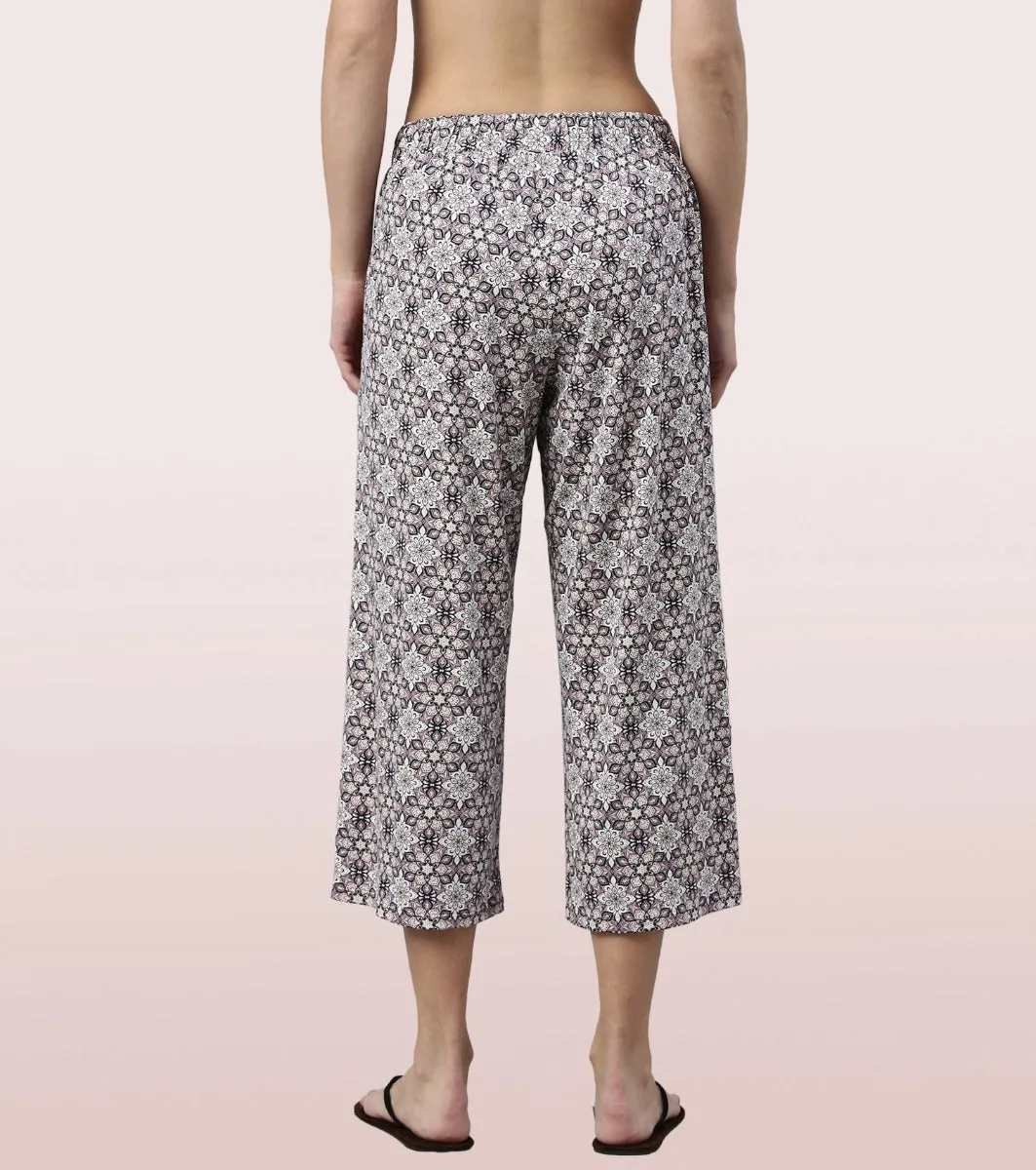 Shop In Culotte | Crop Length Culotte With Smart Side Slits