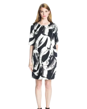 Size 8 (36) - Marimekko Paint Strokes Dress