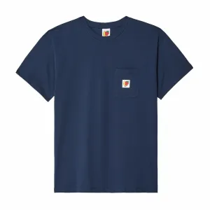 Sky High Farm Workwear Logo Label T-Shirt (Navy)