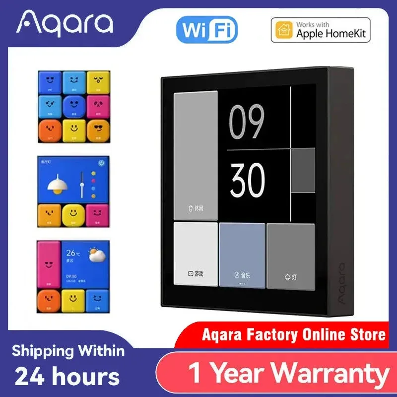 Smart Magic Switch S1E WiFi Touch Control 4" Full LED Timer Calendar