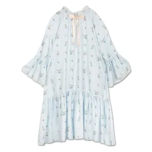 STEPHANIE BLUE BIRDS NIGHTDRESS