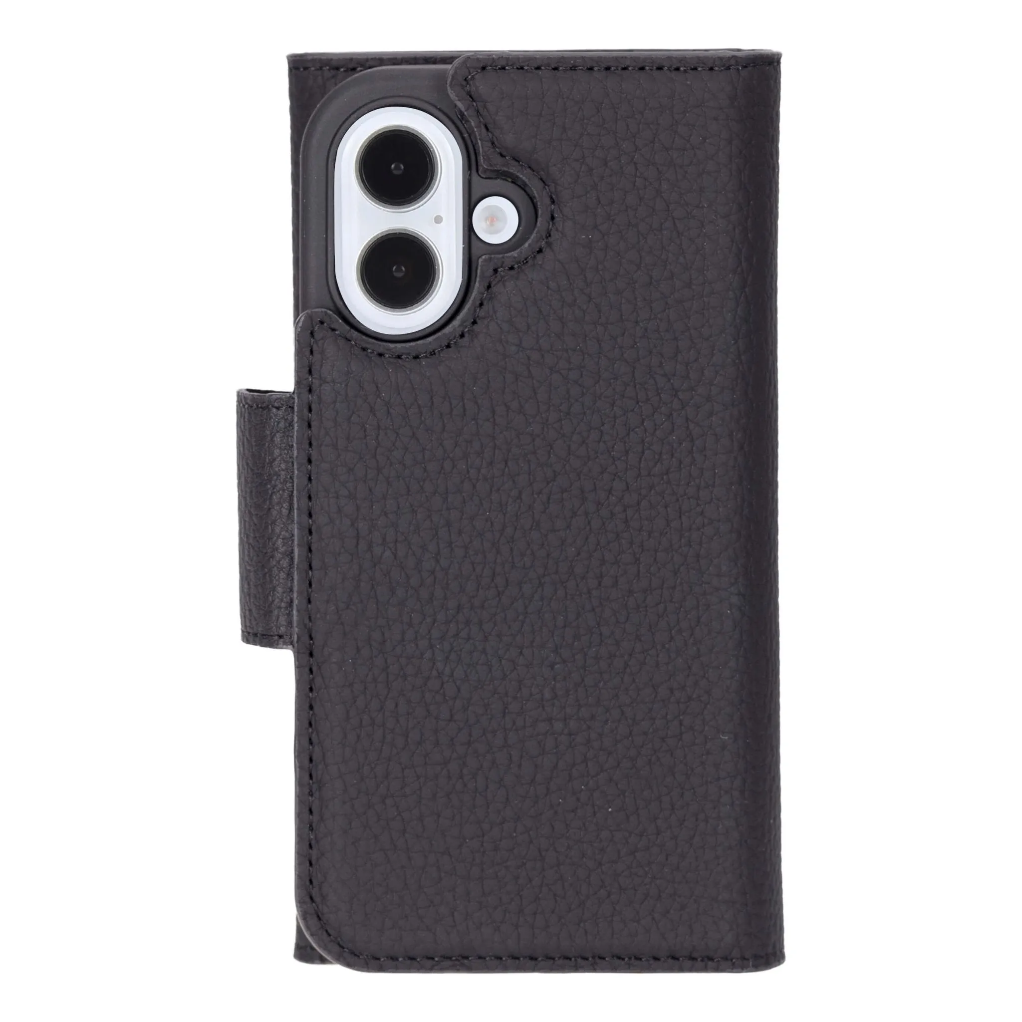 Tudor iPhone 16 Wallet Case, Pebble Black